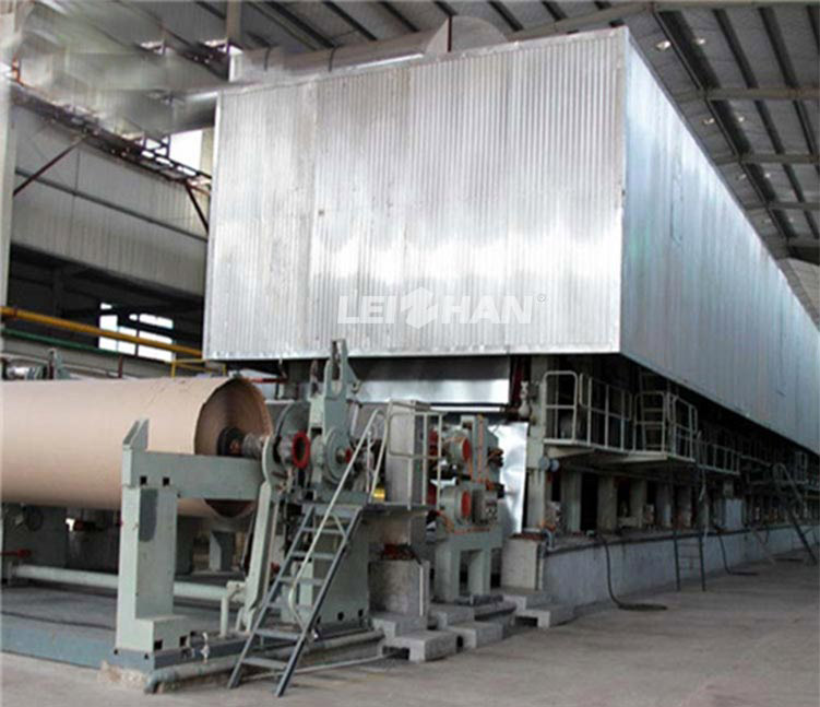 Large Output Kraft Paper Machine Customization