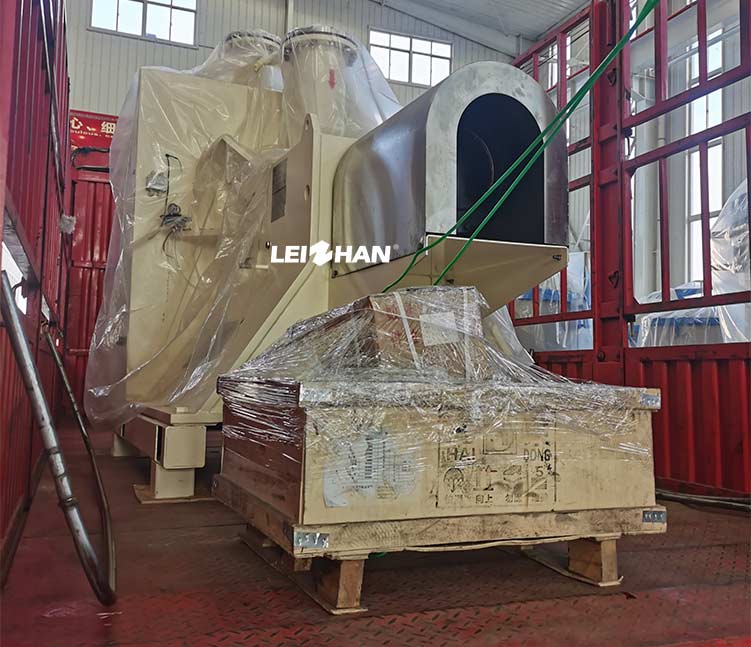 Delivery of Double Disc Refiner for Whiteboard Paper Pulping Line