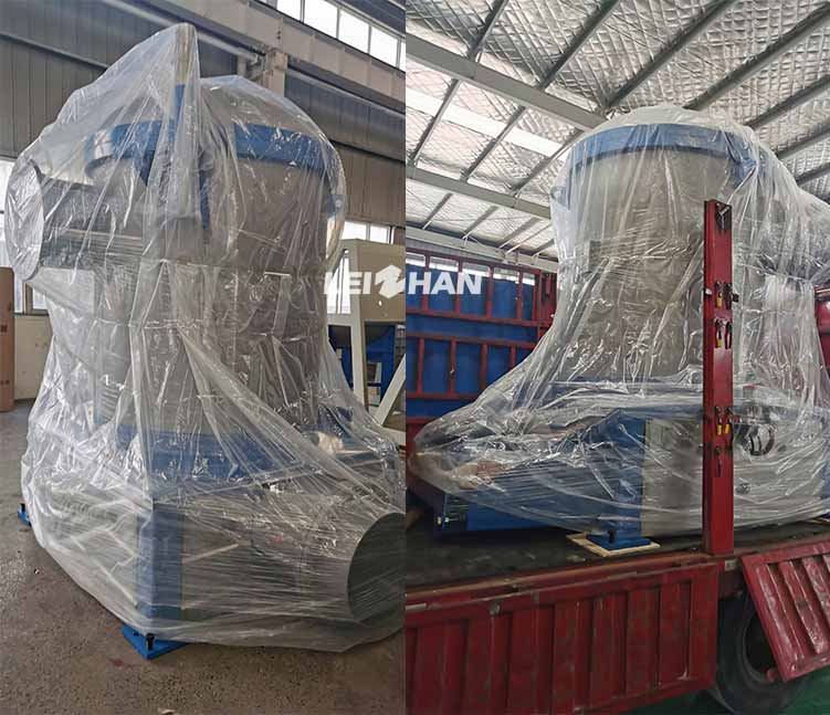 Hebei Customized Toilet Paper Pulping Machine Delivery Site